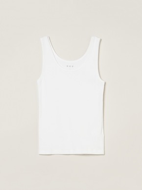 Cotton rib 2×1 tank 詳細画像