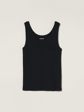 Cotton rib 2×1 tank 詳細画像