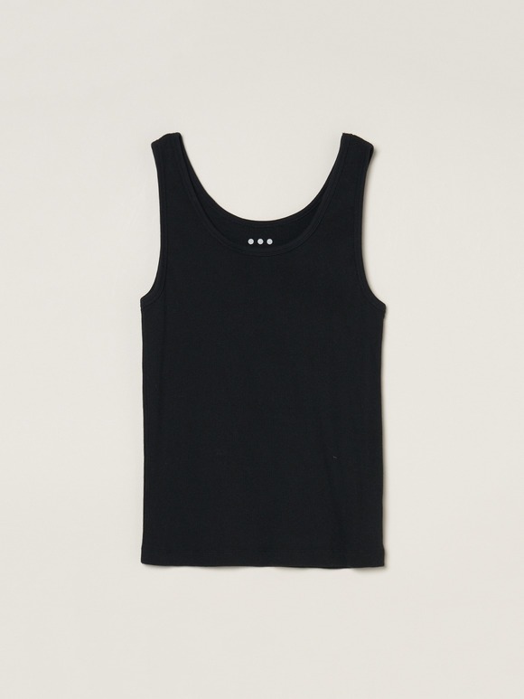 Cotton rib 2×1 tank