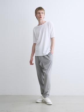Men's organic cotton knit slim 詳細画像