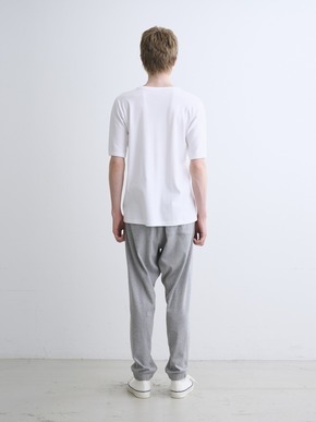 Men's organic cotton knit slim 詳細画像
