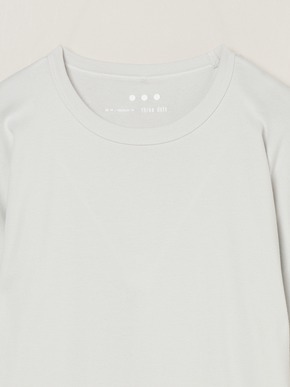 Men's organic cotton knit slim 詳細画像