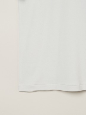 Men's organic cotton knit slim 詳細画像