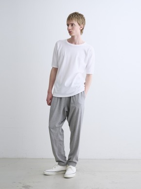 Men's organic cotton knit slim 詳細画像