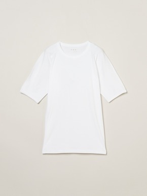 Men's organic cotton knit slim 詳細画像