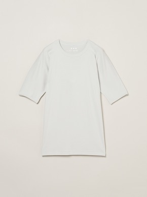 Men's organic cotton knit slim 詳細画像