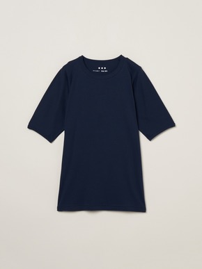 Men's organic cotton knit slim 詳細画像