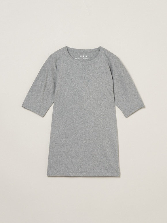 Men's organic cotton knit slim
