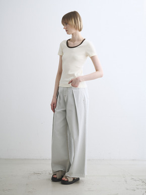 Cotton basics ringer jessica 詳細画像
