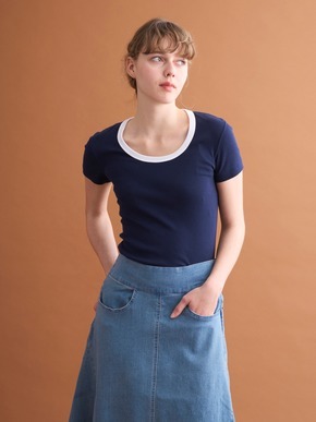 Cotton basics ringer jessica 詳細画像