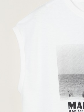 Graphic tee tanktop 詳細画像