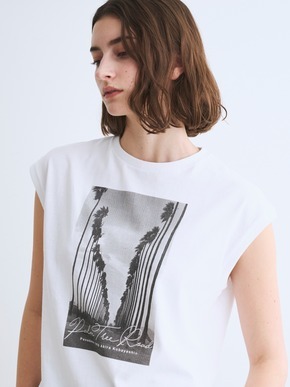 Graphic tee tanktop 詳細画像