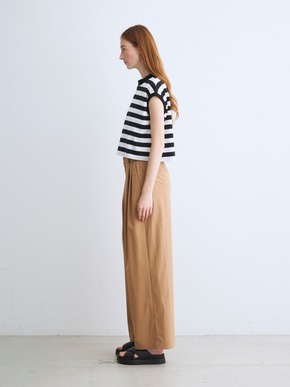 Big stripe french slv tee 詳細画像