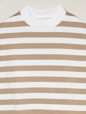Big stripe french slv tee 詳細画像