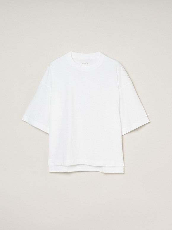 Sanded jersey loose tee