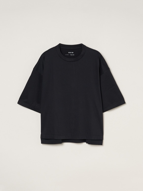 Sanded jersey loose tee