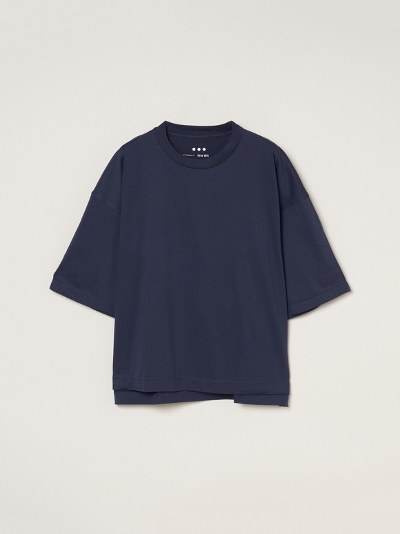 Sanded jersey loose tee