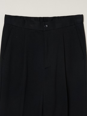 Men's creamy double knit trousers 詳細画像