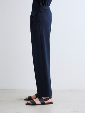 Men's creamy double knit trousers 詳細画像
