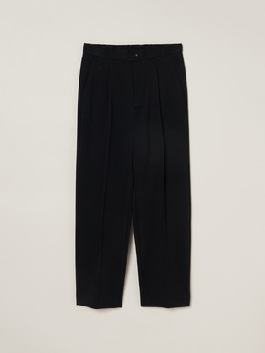 Men's creamy double knit trousers 詳細画像