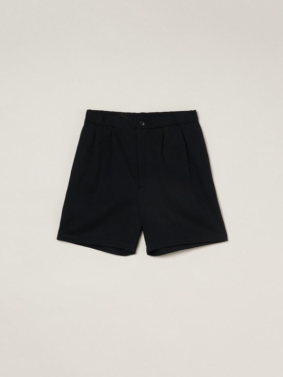Men's creamy double knit shorts