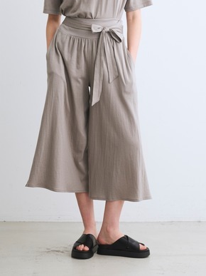Smile double cotton relaxy pants 詳細画像
