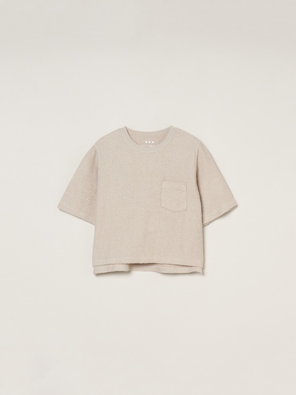 Double pile t-shirt