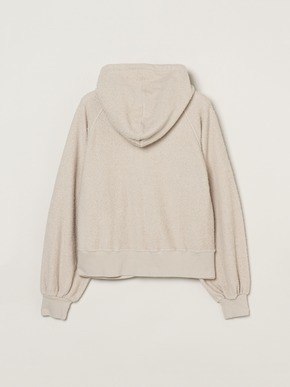 Double pile zip up hoody 詳細画像