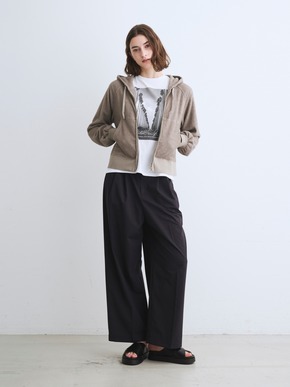 Double pile zip up hoody 詳細画像