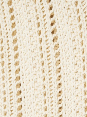 Mesh cotton sweater vest 詳細画像