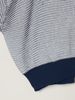 Mesh high twisted cotton polo 詳細画像