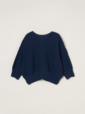 Mesh high twistedcotton cardigan 詳細画像