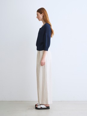 Mesh high twistedcotton cardigan 詳細画像