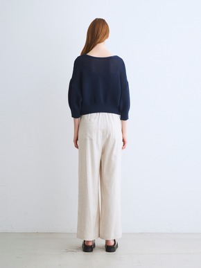 Mesh high twistedcotton cardigan 詳細画像