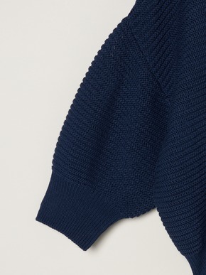 Mesh high twistedcotton cardigan 詳細画像