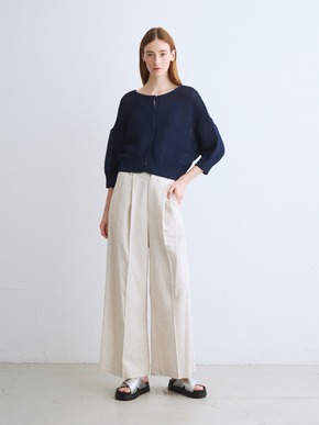 Mesh high twistedcotton cardigan 詳細画像