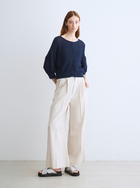 Mesh high twistedcotton cardigan 詳細画像
