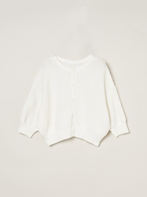 Mesh high twistedcotton cardigan 詳細画像