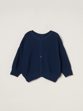 Mesh high twistedcotton cardigan 詳細画像