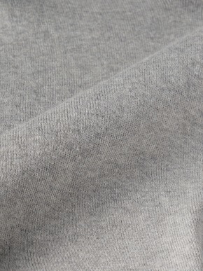 Cotton melange l/s v neck 詳細画像