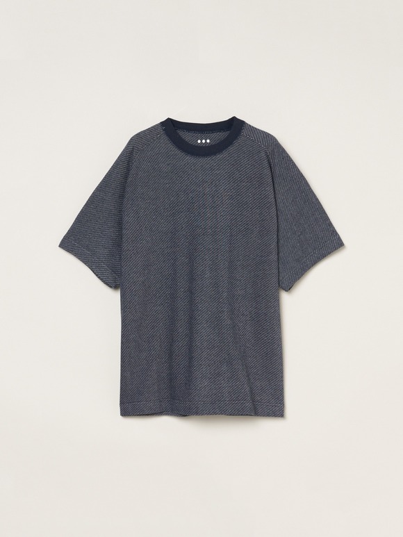 Men's pile t-shirt
