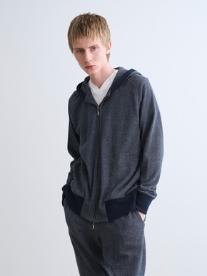 Men's pile hoodie 詳細画像
