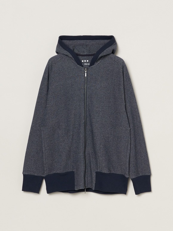 Men's pile hoodie