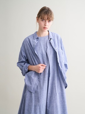 Cotton linen shirt 詳細画像