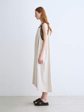 Rayon linen dress 詳細画像