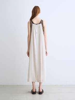 Rayon linen dress 詳細画像