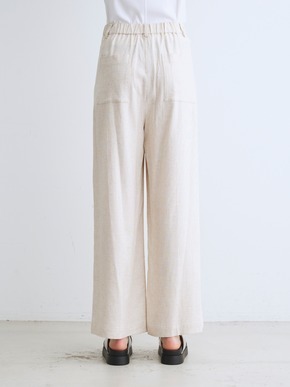 Rayon linen pants 詳細画像