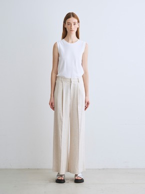 Rayon linen pants 詳細画像
