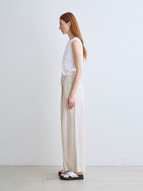 Rayon linen pants 詳細画像