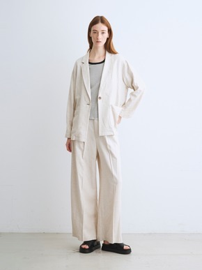 Rayon linen jacket 詳細画像
